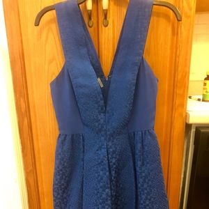 Rebecca Taylor Bright Blue Dress